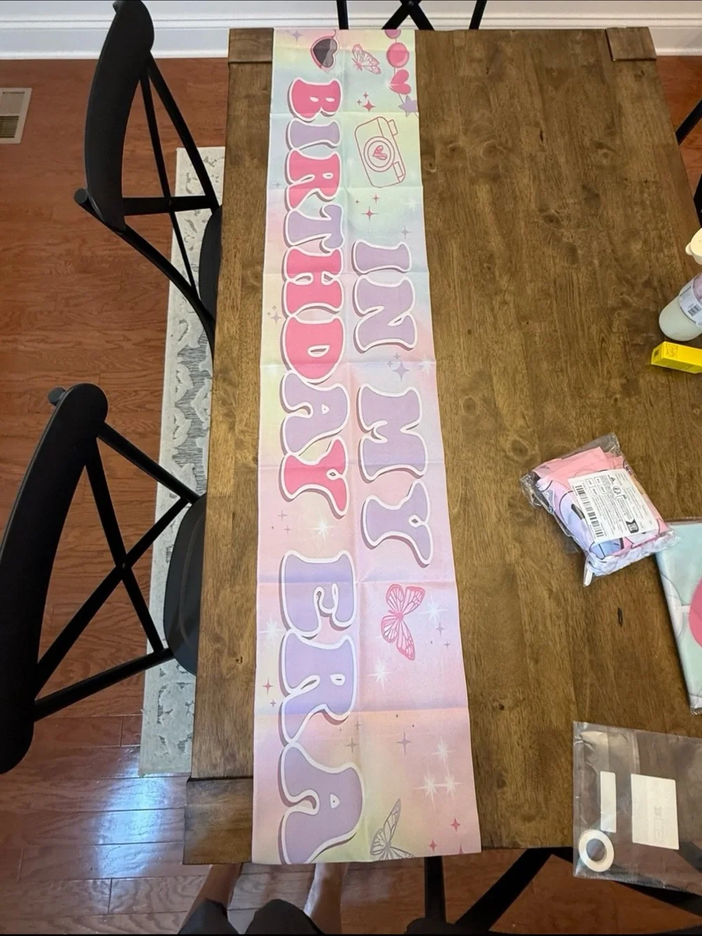 In my birthday era banner